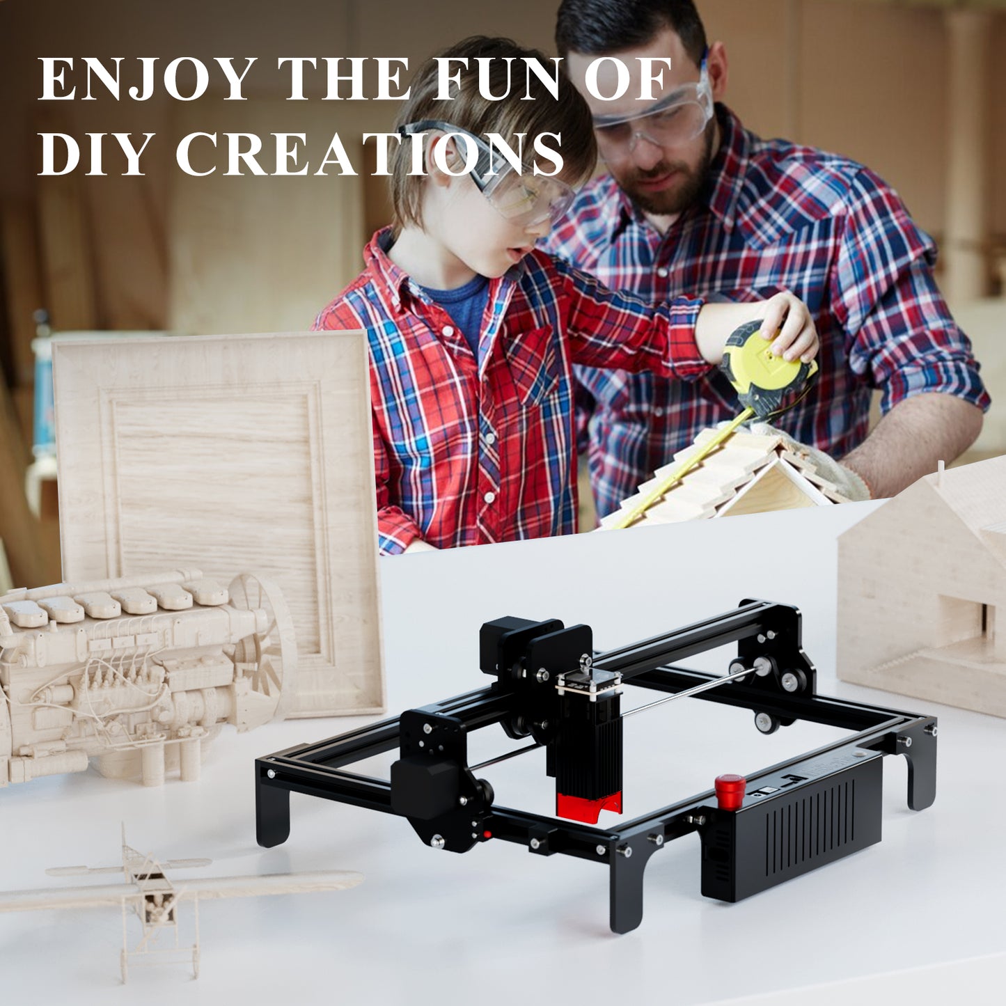 MiniStarCut C1 5W Laser engraver